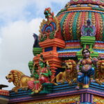 Reunion, Hindoestaanse tempel